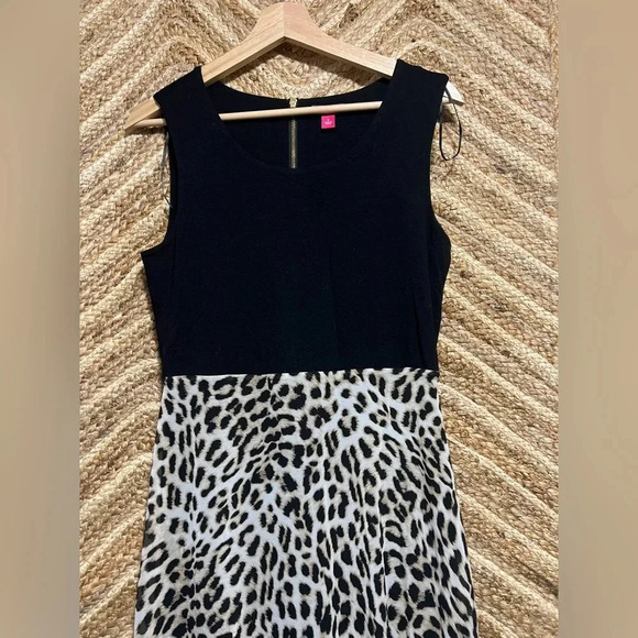 Vince Camuto Women's Swing Dress, Leopard Print, Size S, Great Condition - Picture 3 of 10